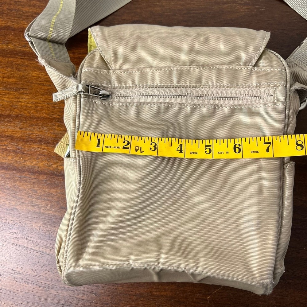 REI Cross Body Bag Satchel Medium Beige Camping Cargo Outdoors Travel Zip - Picture 10 of 14